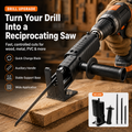 1 Count Reciprocating Saw Attachment for Drill