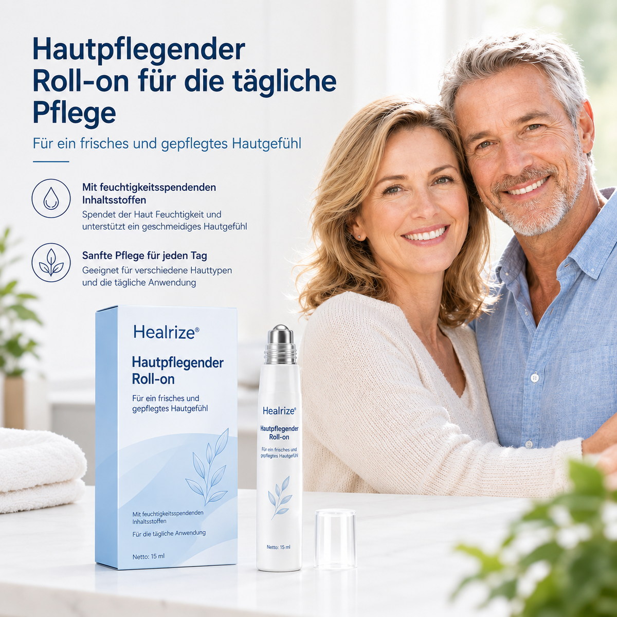 Sanfter Hautpflege-Roll-on