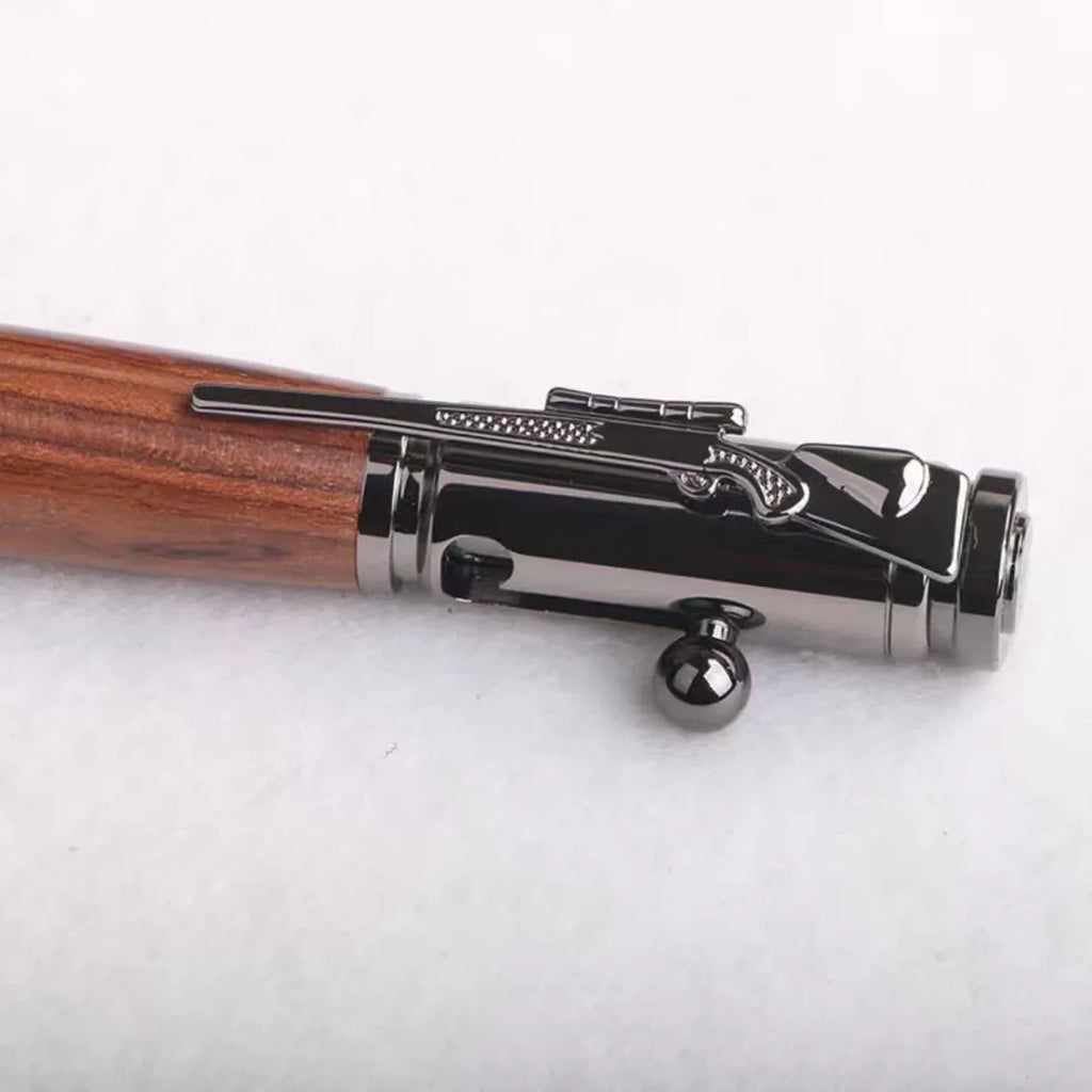 🖊Handcrafted by Jake Wilson 🖊 Bolt-Action Wooden Pen™ | Real Wood & Precision Metalwork