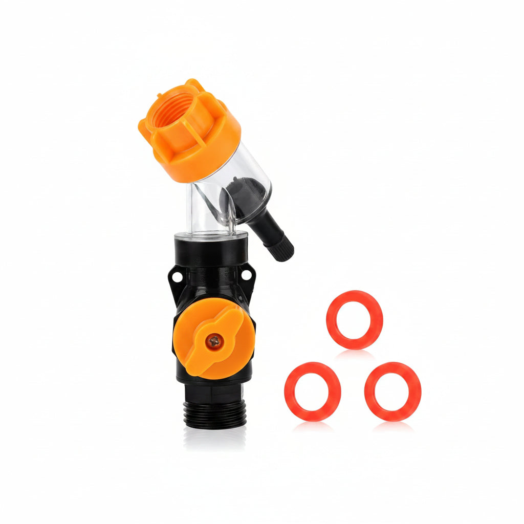 Universal Water Heater Cleaning Kit – Chemical-Free Sediment Remover with Rubber Gaskets