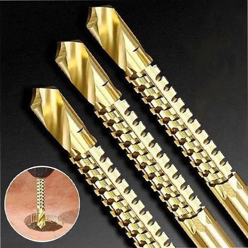 🔥 Titanium Drill Bit Set – 100% Tougher & Longer Lasting! 🔩