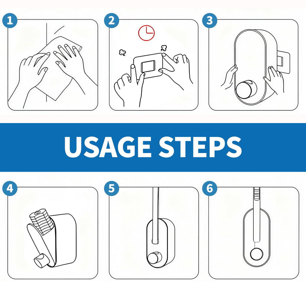 Premium Wall-Mount Toilet Cleaning Kit – Disposable & Hygienic