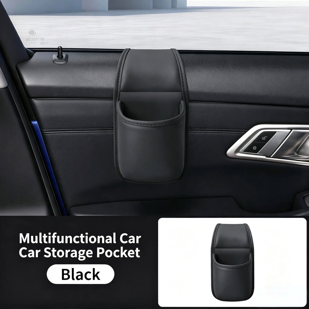 👜Leather Door Side Organizer For Phones, Keys & Everyday Essentials📱