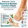 🏅Natravor® Relief Botanical Bunion Comfort Patcht👠💃（Physical Stretch Support + Botanical Comfort Formula)