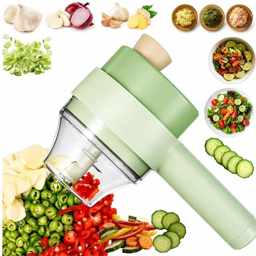 ⚡ Elorysa™ 4-in-1 Electric Vegetable Chopper — Prep Meals in Seconds