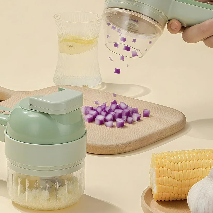 ⚡ Elorysa™ 4-in-1 Electric Vegetable Chopper — Prep Meals in Seconds