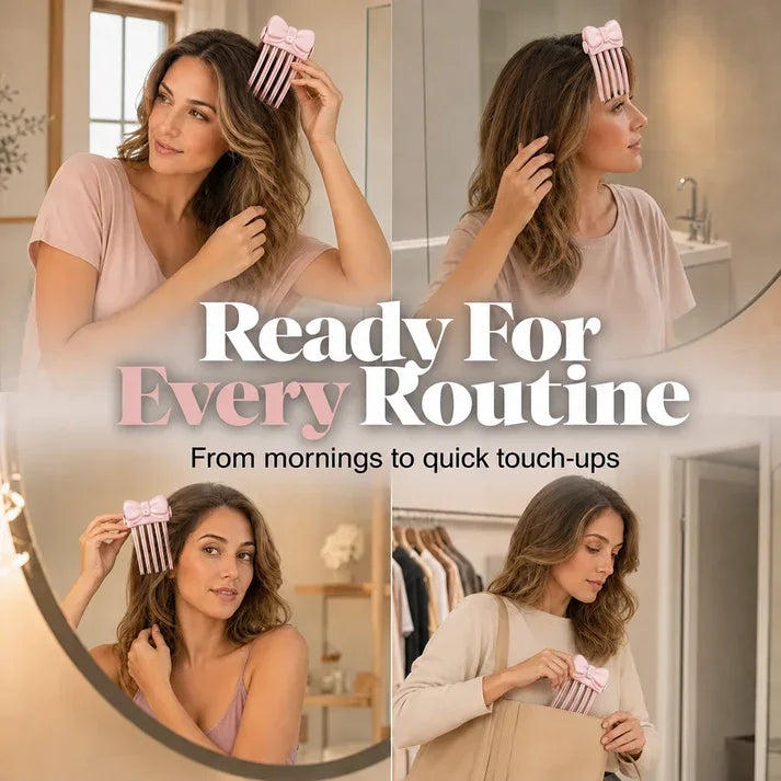 💥Surprise 50% Off！🔥Shape in 3 Seconds！👱‍♀️High Cranial Top Magic Tool！Rechargeable Volumizing Root Lift Clip