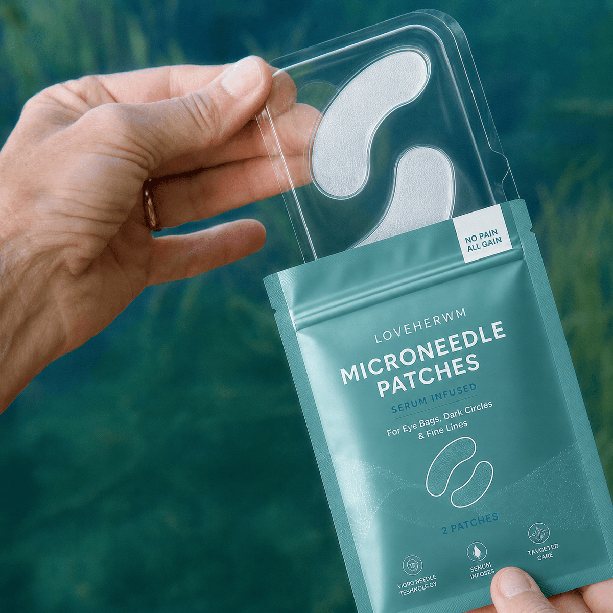 Under-Eye Micro-Needle Care Patch – Gentle Eye Area Skincare