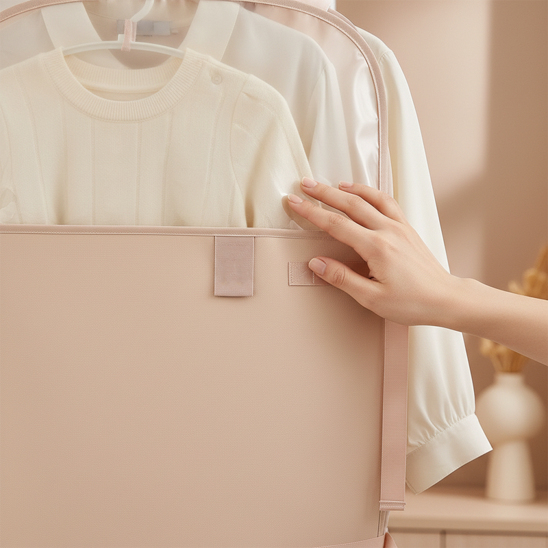👚🛡️Dust-Proof Compression Clothing Cover for Wardrobes