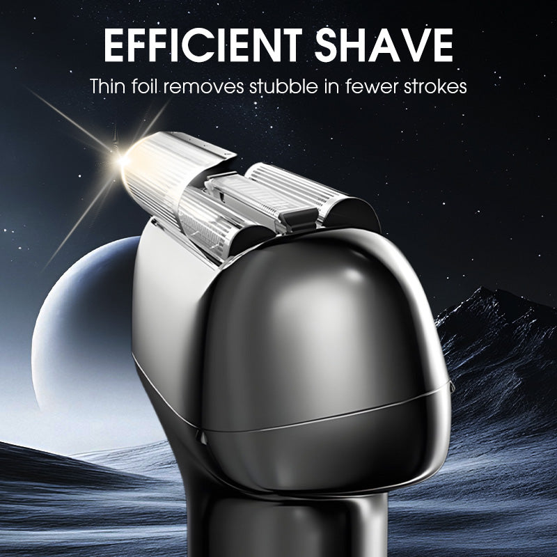 🔥 Last Day 50% OFF — Men's Rechargeable Foil Shaver | Close, Smooth Wet & Dry Shaving