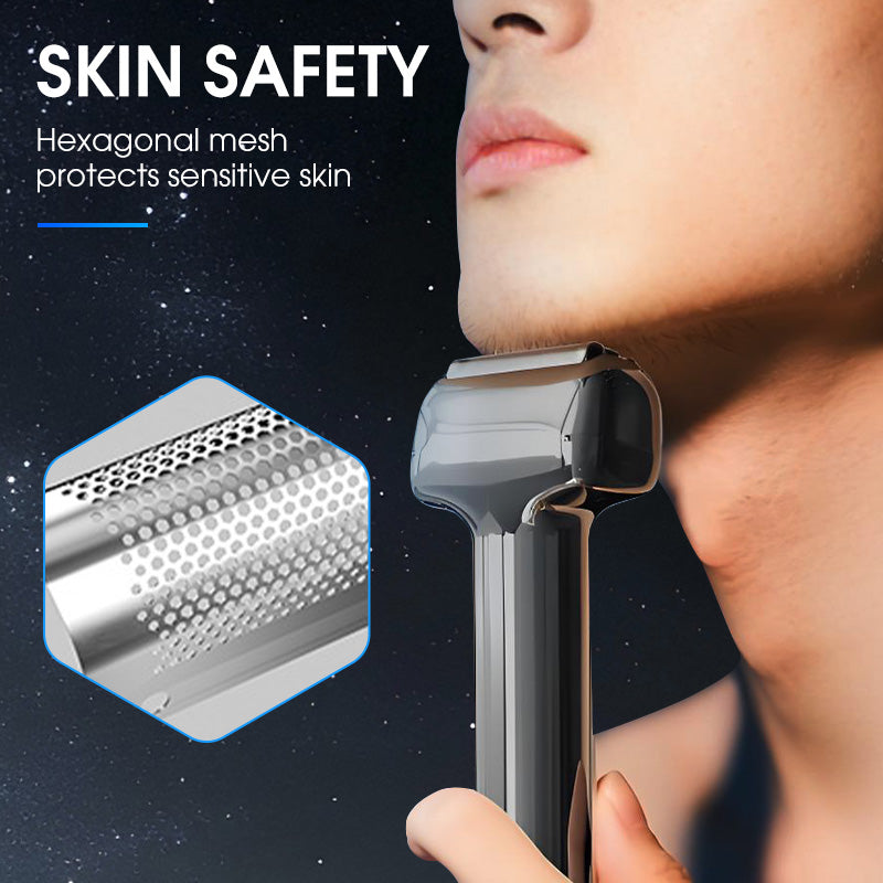 🔥 Last Day 50% OFF — Men's Rechargeable Foil Shaver | Close, Smooth Wet & Dry Shaving