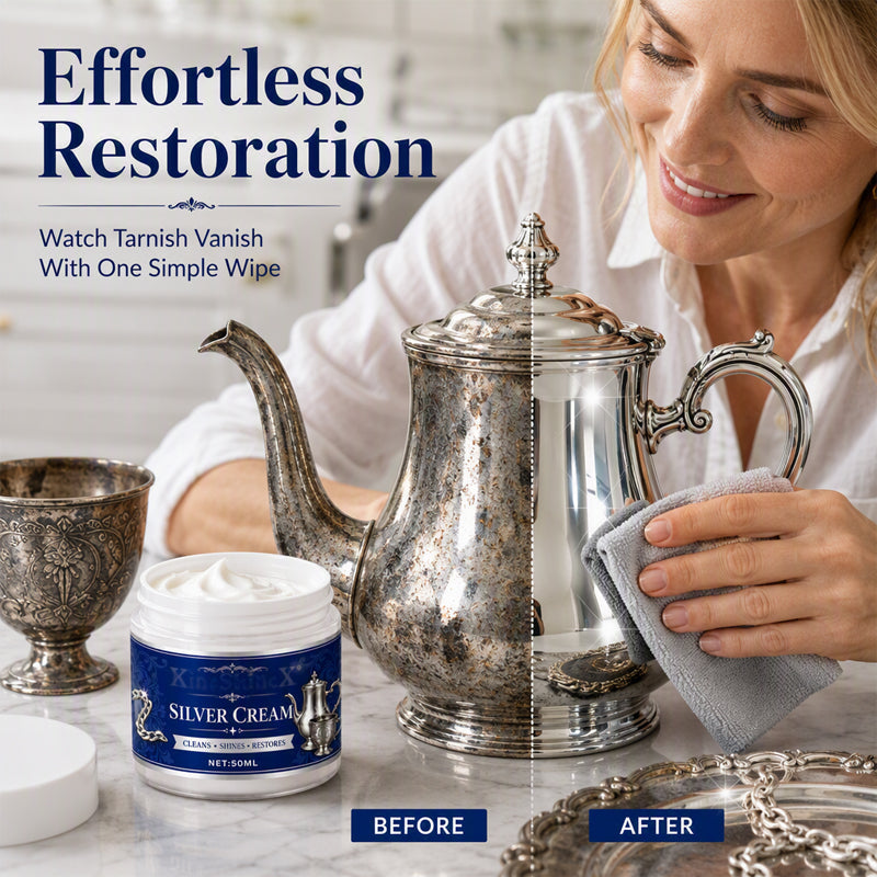 ✨ Silver Cleaning and Polishing Cream for Jewelry and Cutlery 💍