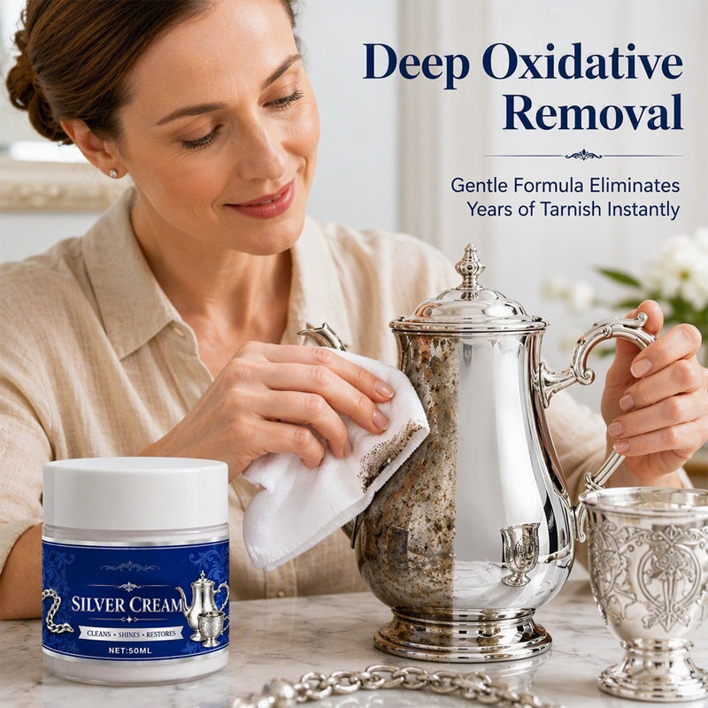 ✨ Silver Cleaning and Polishing Cream for Jewelry and Cutlery 💍